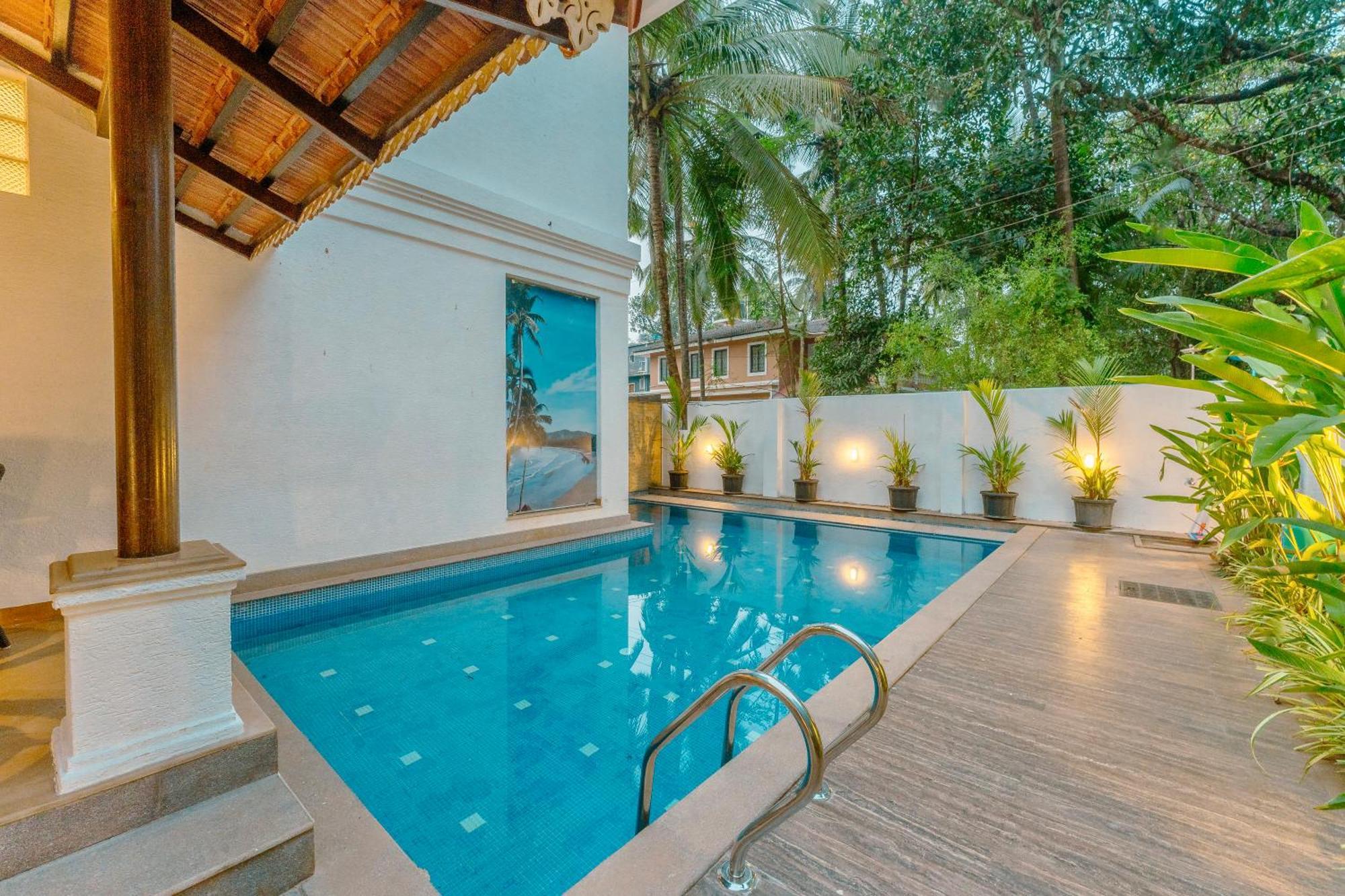 Villa Shambhala Luxury Villa With Private Pool Close To Anjuna Vagator Verla Exterior foto